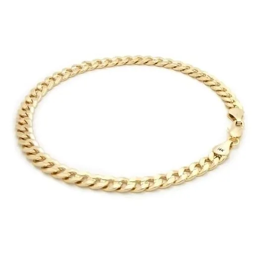 18kt Gold Filled Unisex cuban bracelet