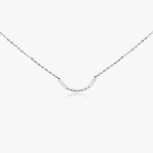 637. Curved Bar Necklace