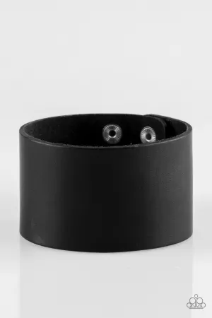 Alley Rally Black Paparazzi Bracelet