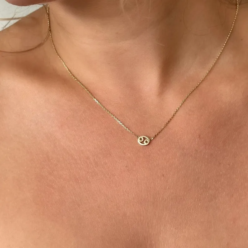 Aquarius Zodiac Necklace