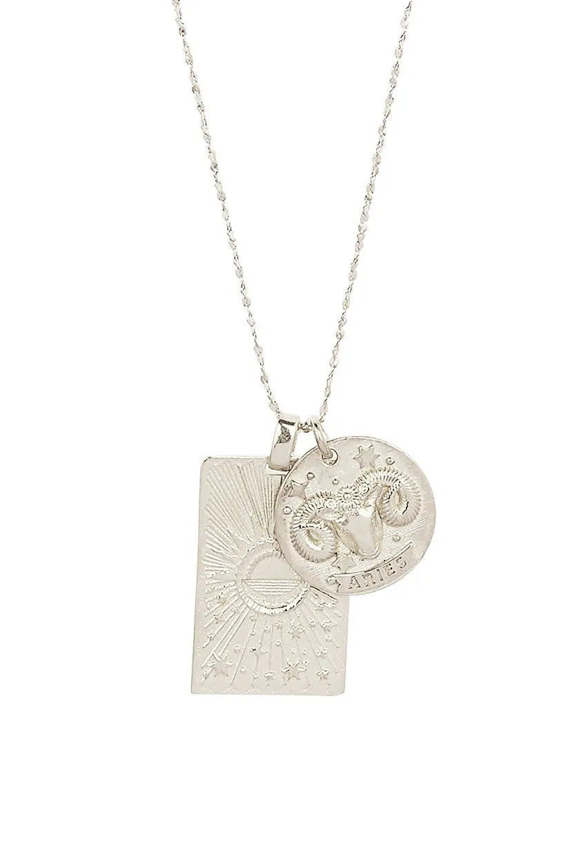 Aries Stargazer Zodiac Necklace