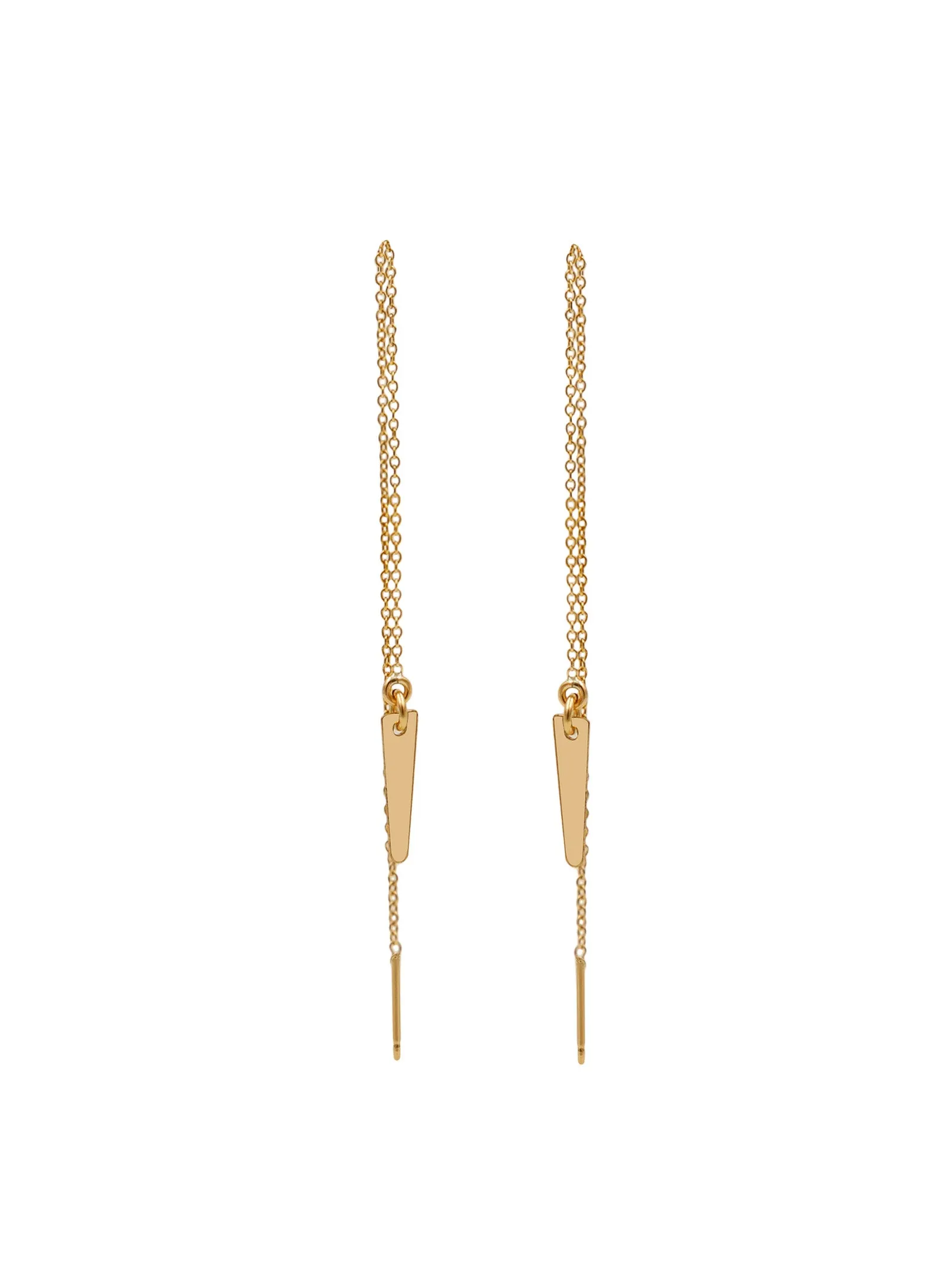 Arrow Thread Earrings