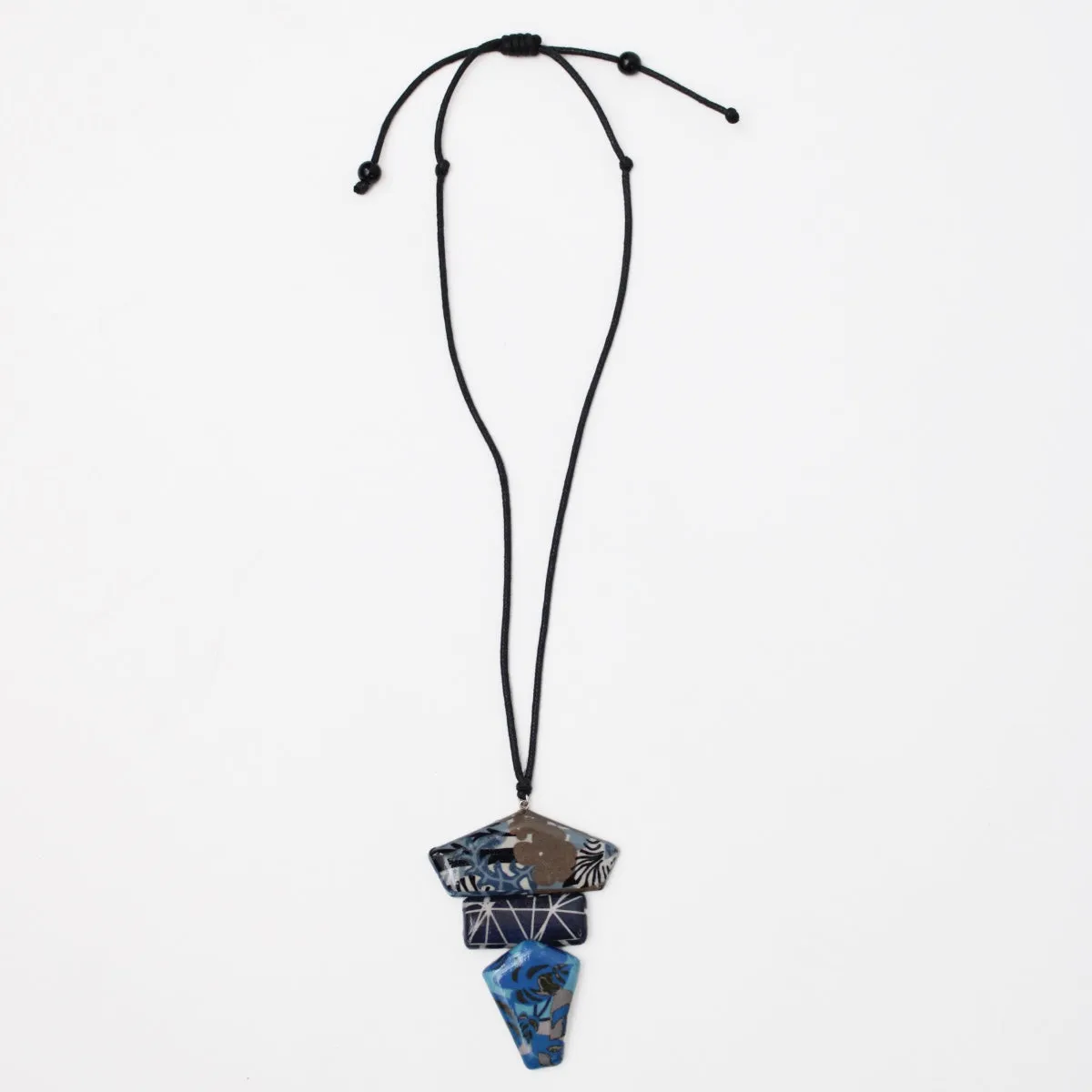 Artistic Blue Annika Pendant Necklace