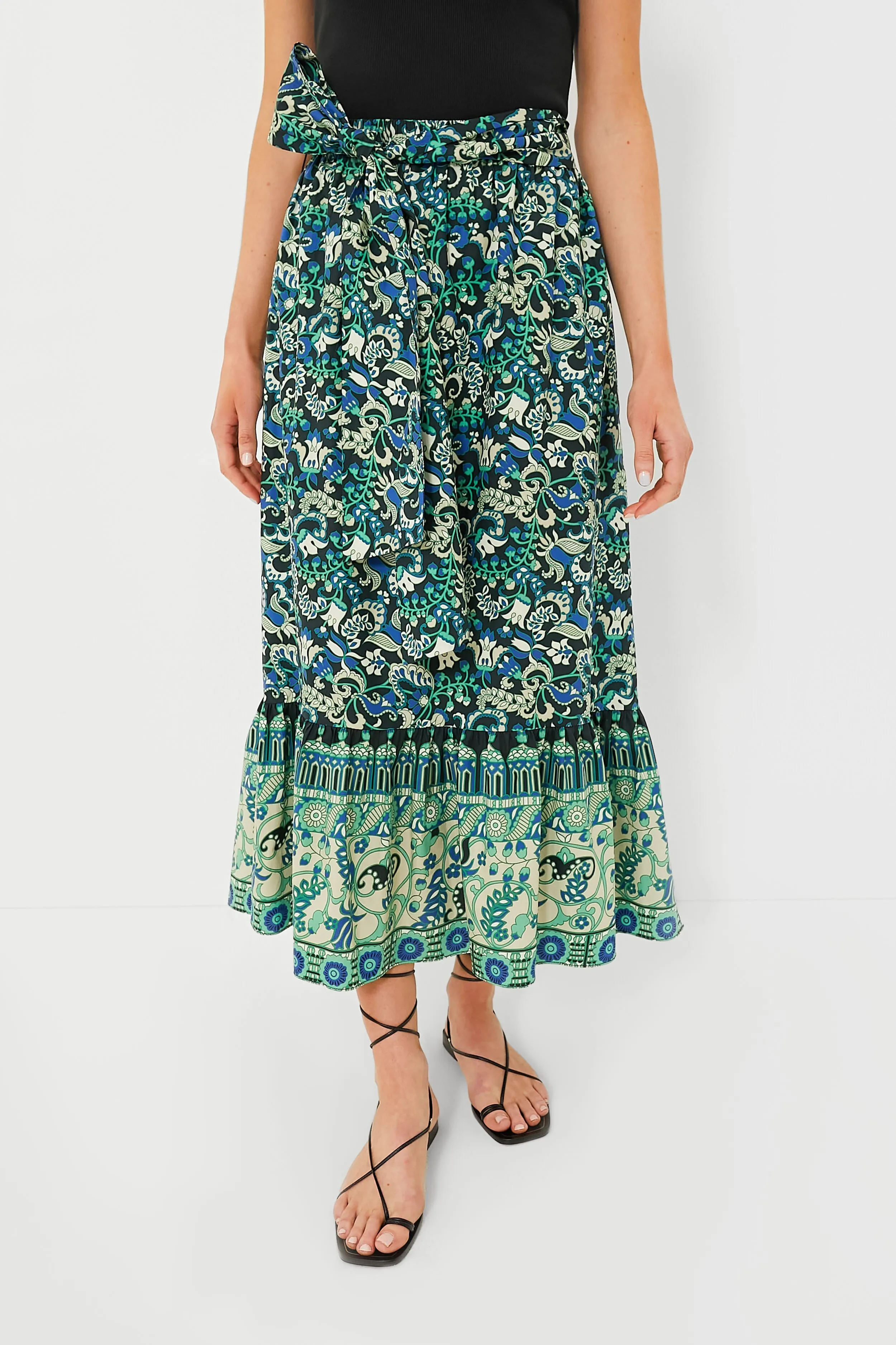 Batik Floral Hampton Skirt