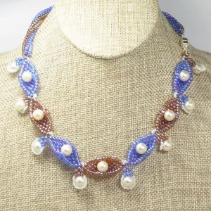 Cailida Beaded Pearl Necklace