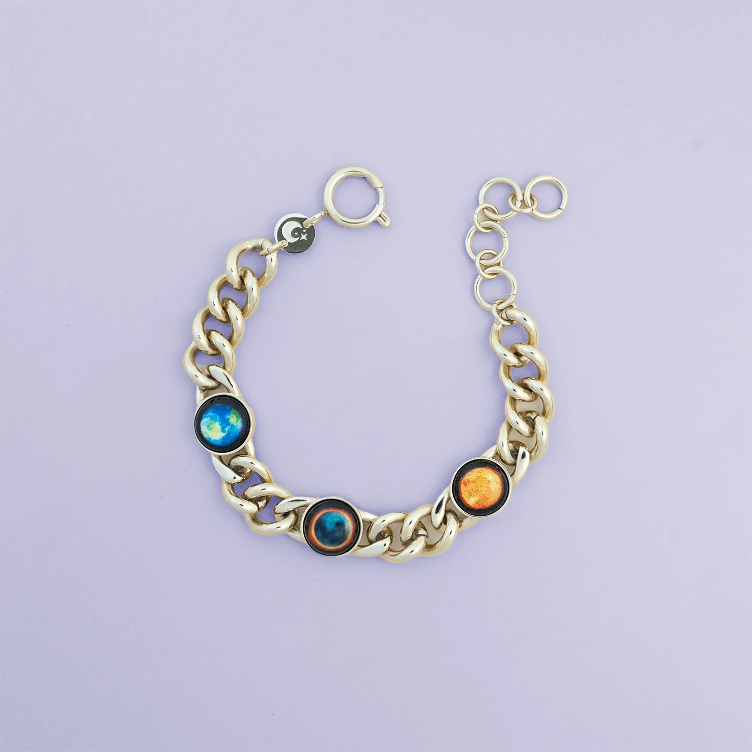 Celestial Eclipse Gold Bracelet