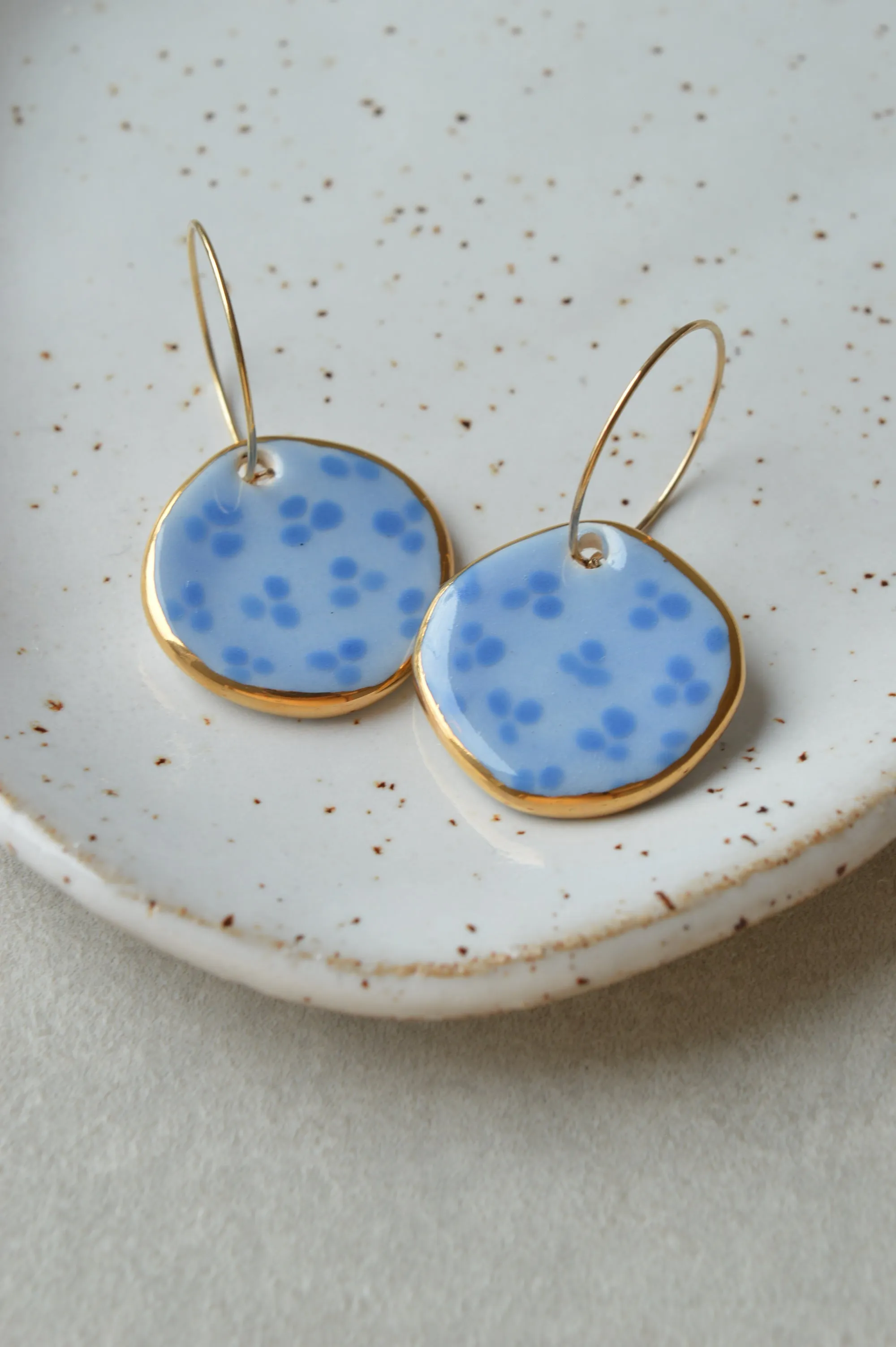 Ceramic earrings No. 32