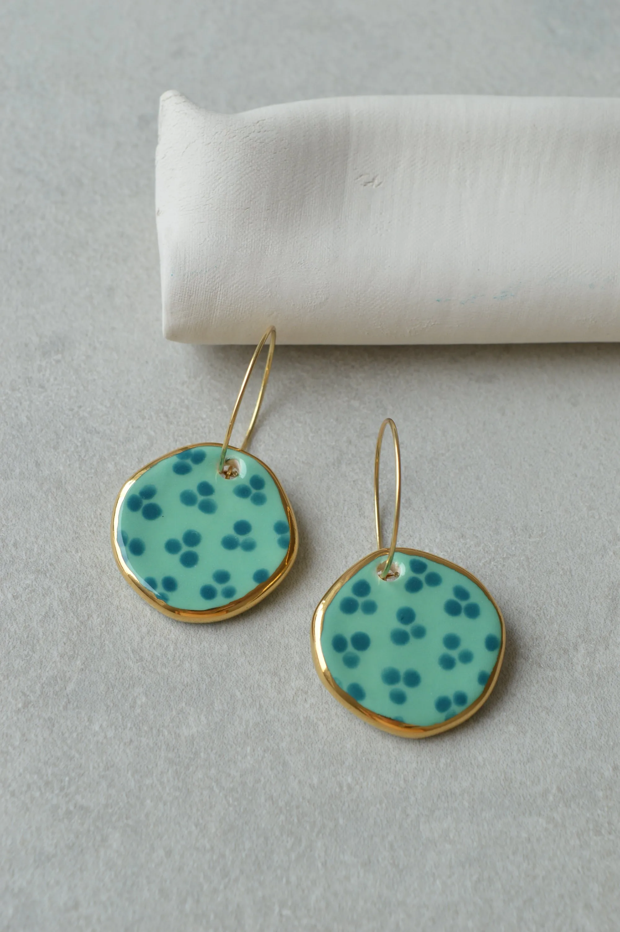 Ceramic earrings No. 35