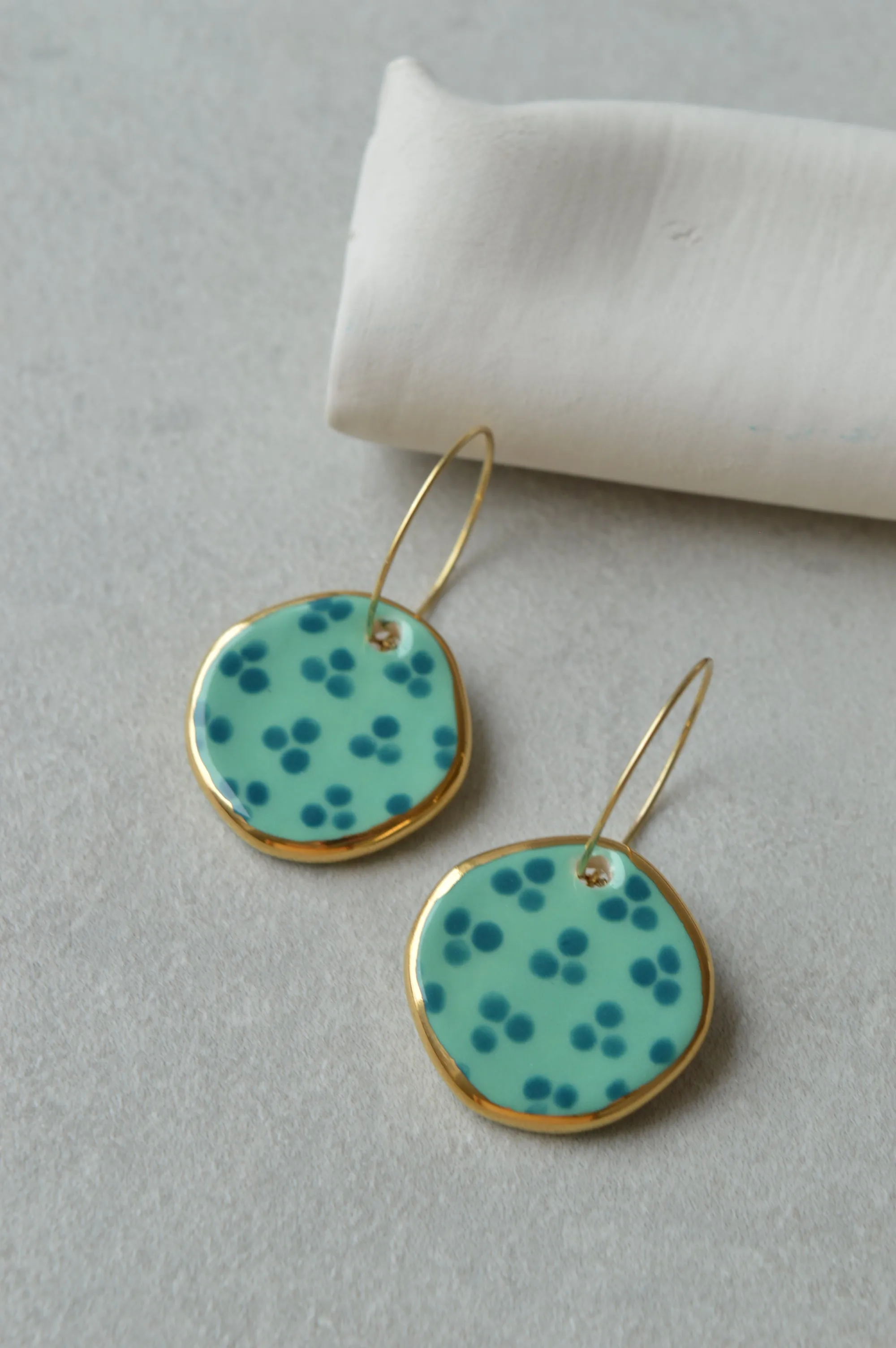 Ceramic earrings No. 35