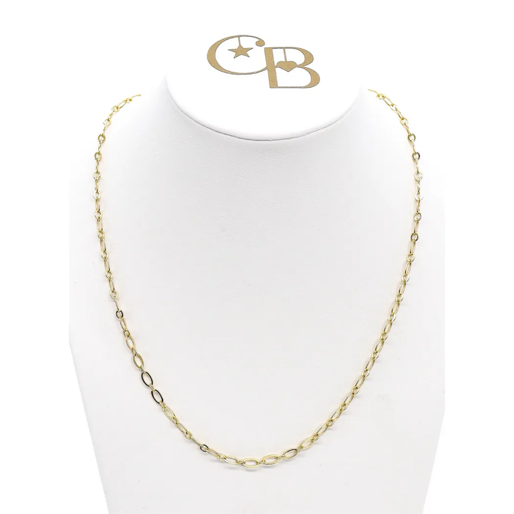 Christie Gold Chain Necklace 16"