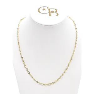 Christie Gold Chain Necklace 16"