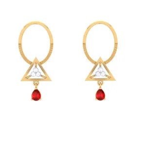 Enchanting Gold Earrings Exclusively From Online Exclusive