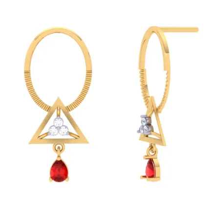 Enchanting Gold Earrings Exclusively From Online Exclusive