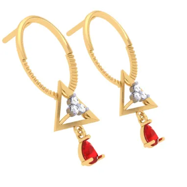 Enchanting Gold Earrings Exclusively From Online Exclusive