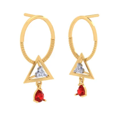 Enchanting Gold Earrings Exclusively From Online Exclusive