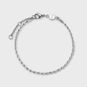 Essentielle Bead Bracelet Silver Colour