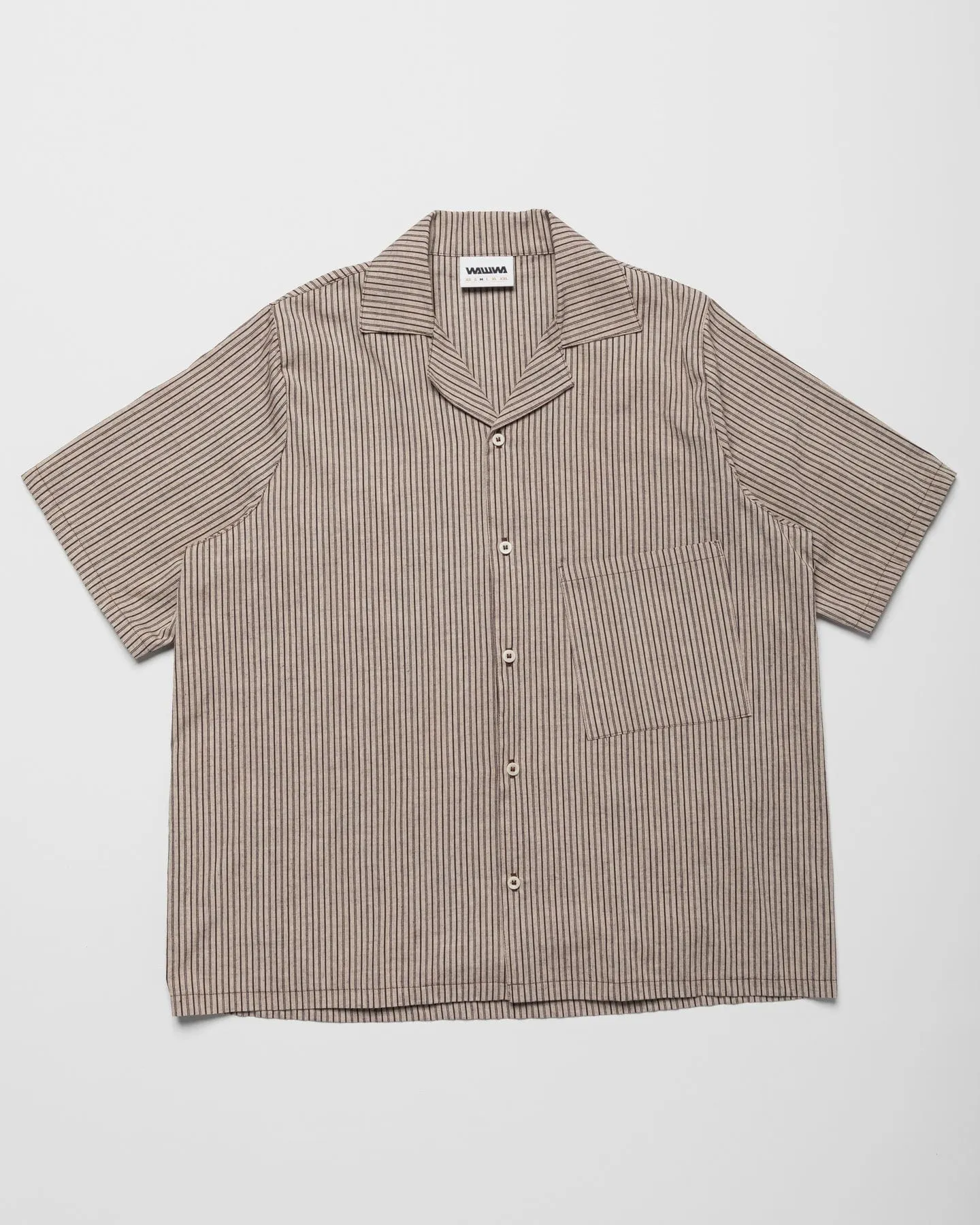 Ezra Shirt - Stone Stripe