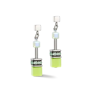 GeoCUBE® Iconic Joyful Colours earrings green