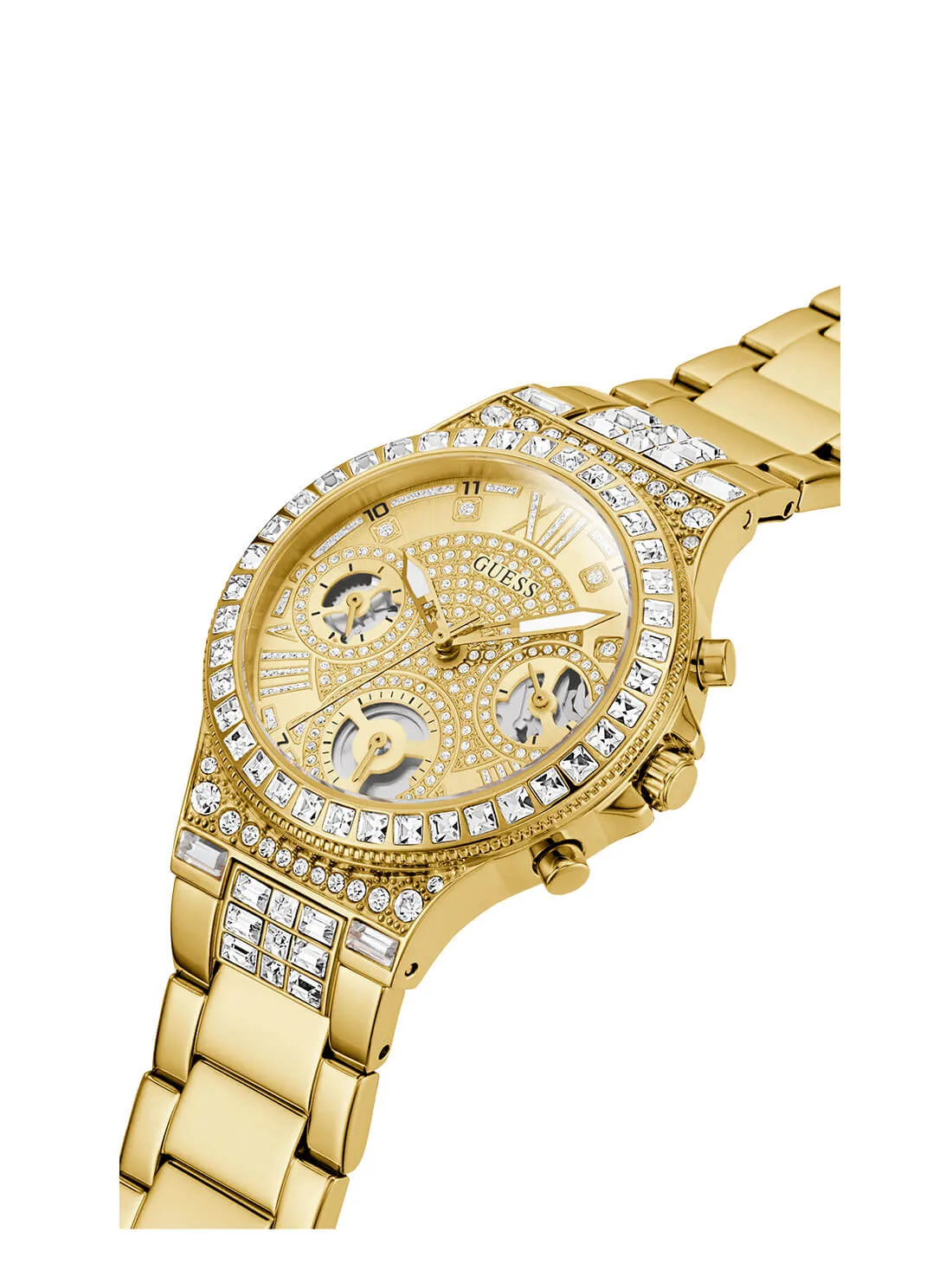 Gold Crystal Moonlight Watch