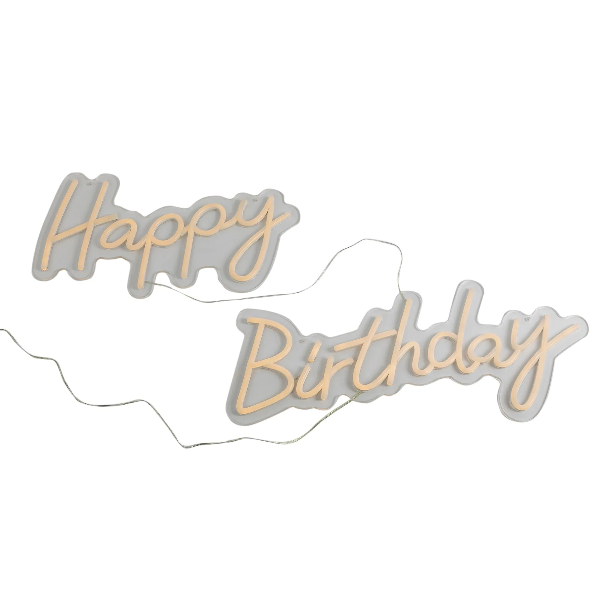 Happy Birthday Neon Sign 62 cm x 31 cm