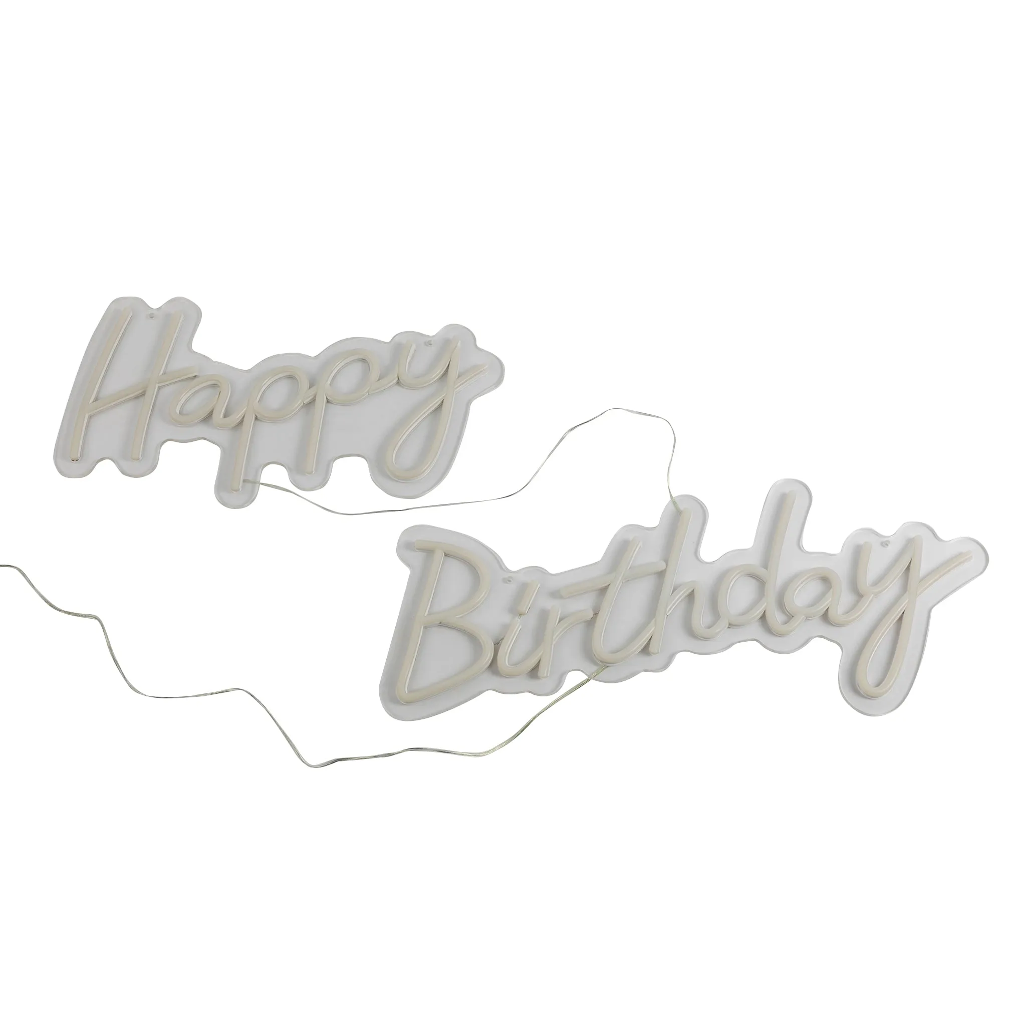 Happy Birthday Neon Sign 62 cm x 31 cm