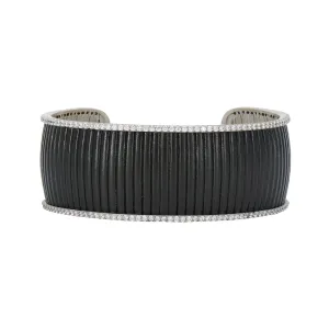 Industrial Finish Ribbed Metro Cuff