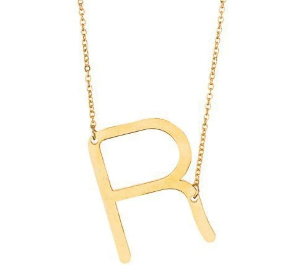 Initial Necklace (Gold and Silver)