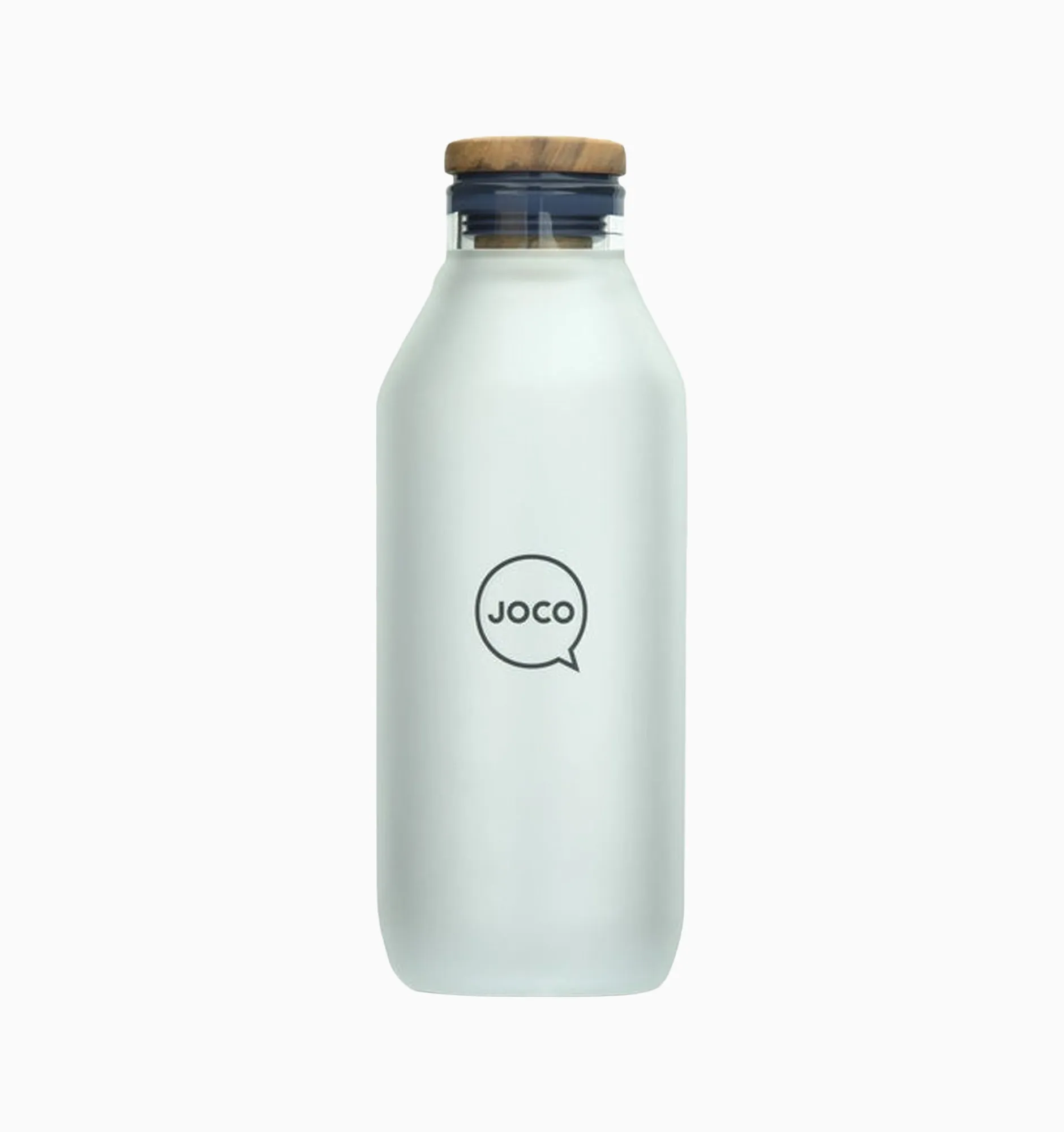 Joco Glass Velvet Grip Flask 600mL