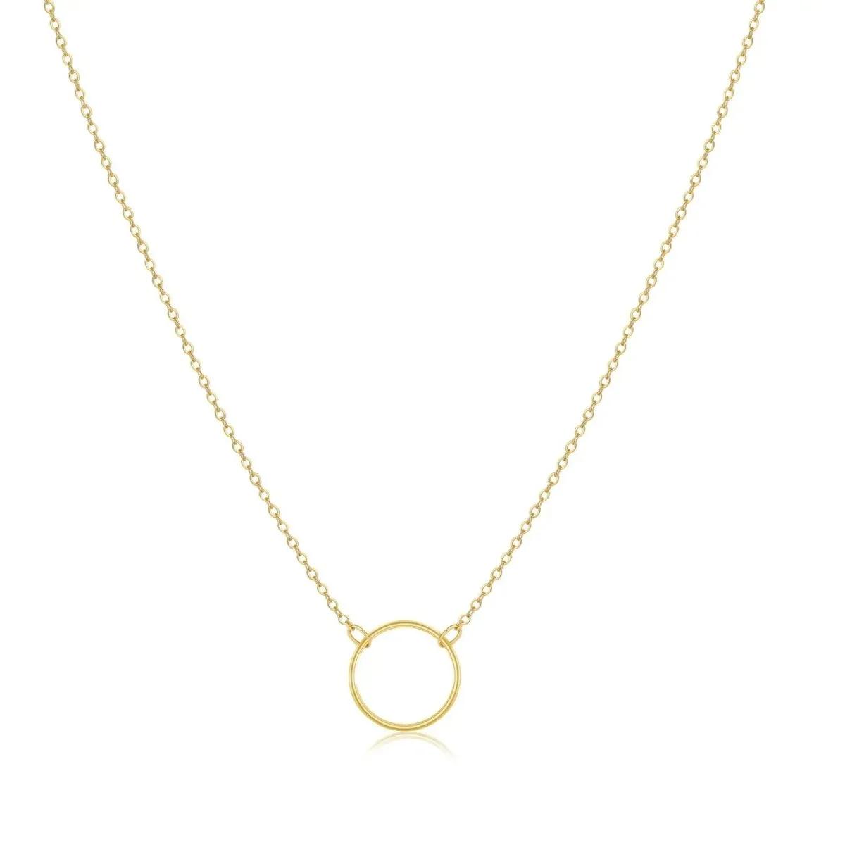 Kyerlyn Gold Circle Necklaces