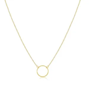 Kyerlyn Gold Circle Necklaces