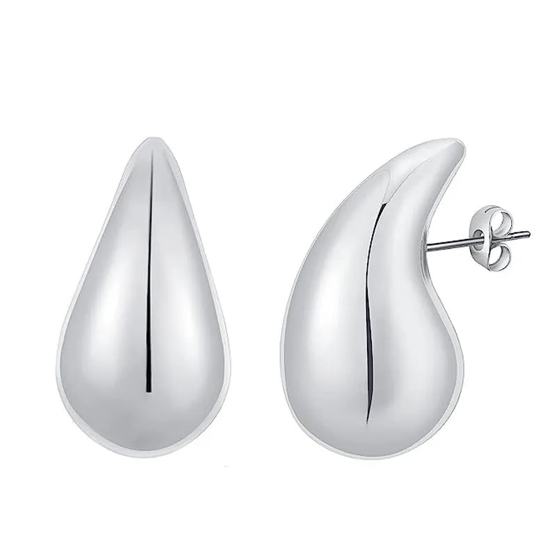 Kylie Water Drop Chunky Earrings