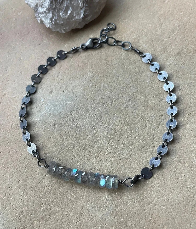 Labradorite Reflection Bracelet