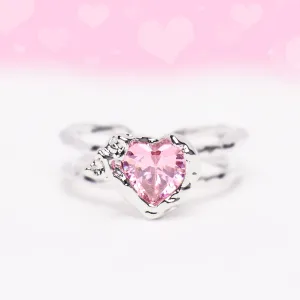 Lava Heart Ring