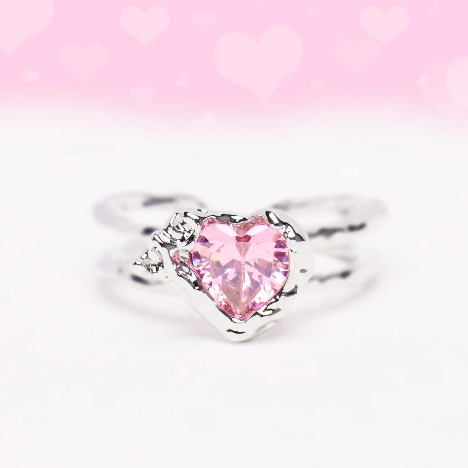 Lava Heart Ring