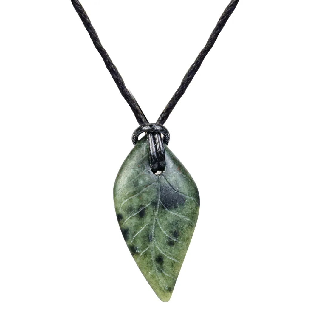 Leaf Pendant Soapstone Carving Kit by Studiostone Creative