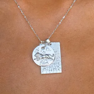 Leo Stargazer Zodiac Necklace