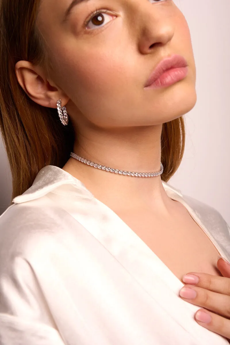 Linea Crystal Choker (4mm)