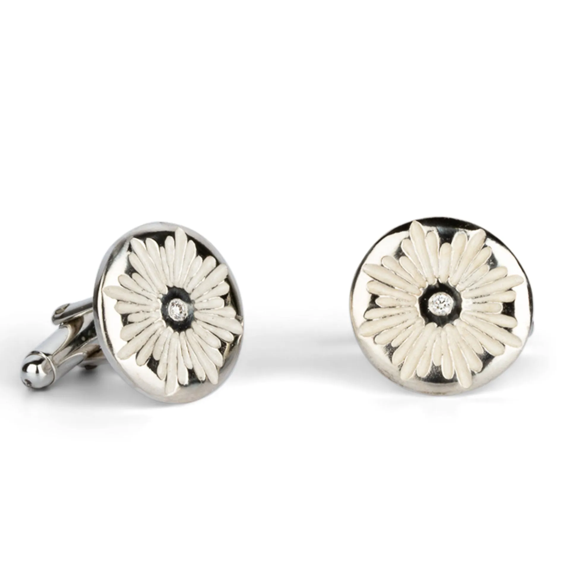 Lucia Diamond Cufflinks