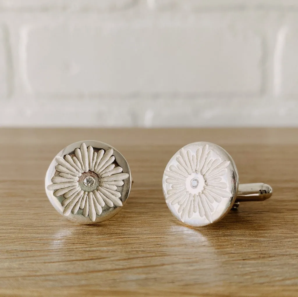 Lucia Diamond Cufflinks