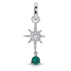 May Emerald Birthstone Charm - Star (Rewards Store)