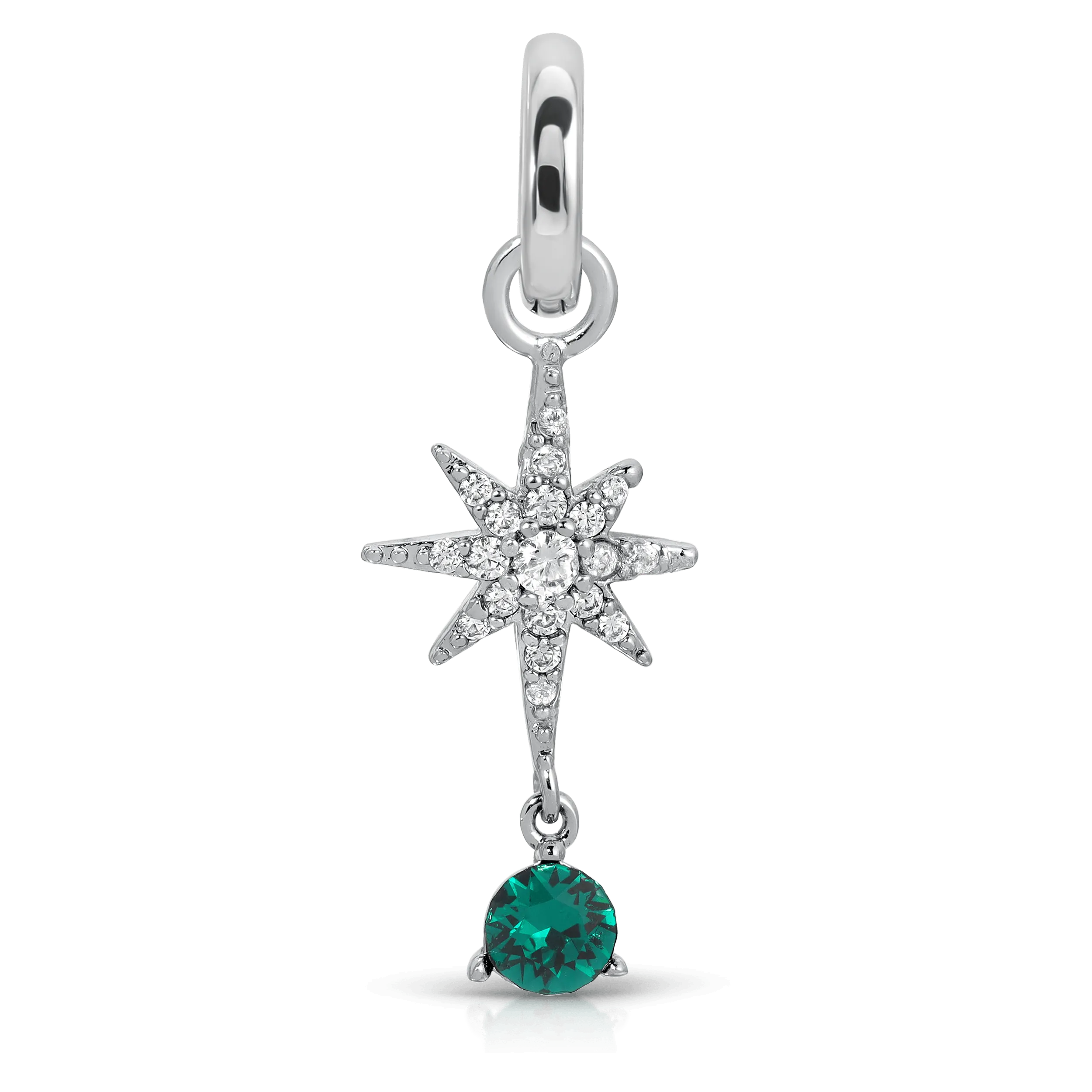 May Emerald Birthstone Charm - Star (Rewards Store)