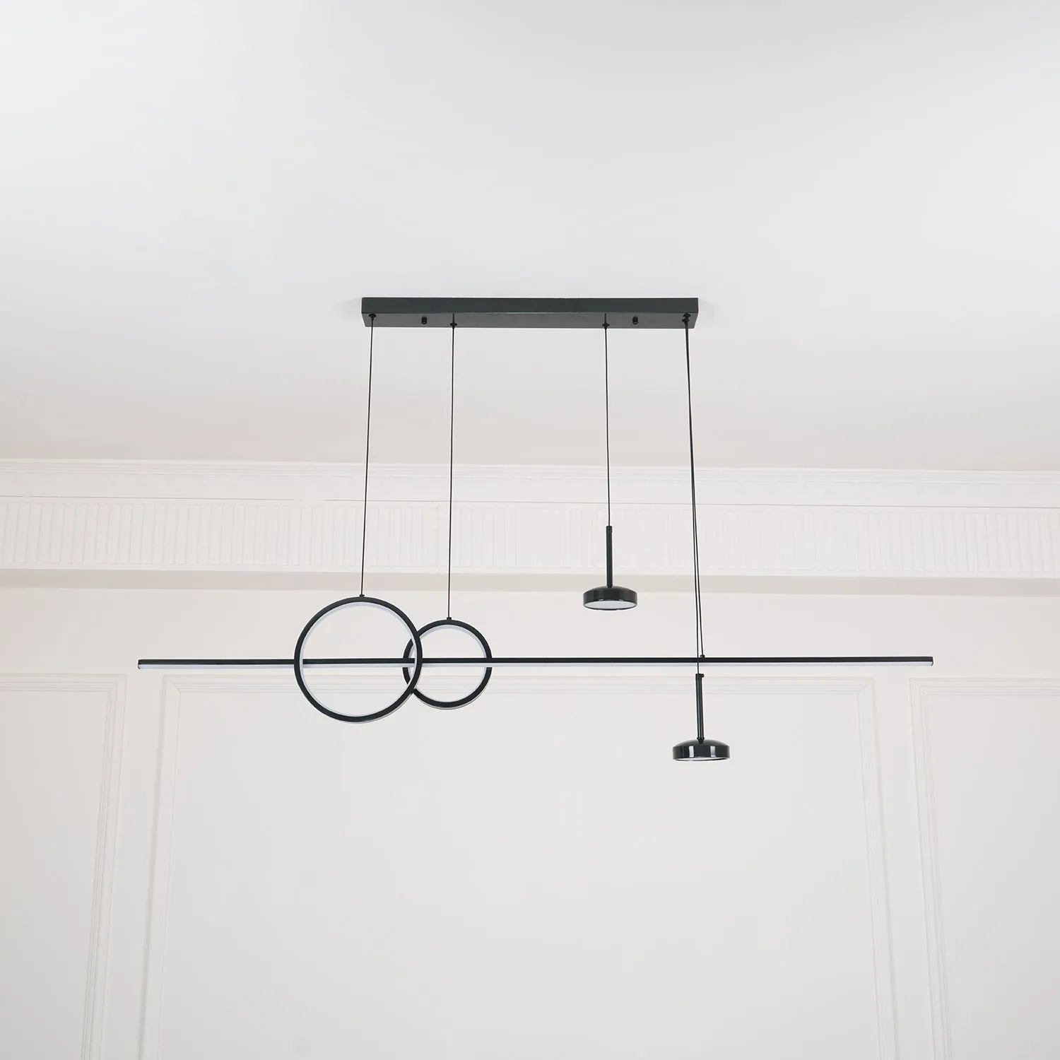 Modern Geometric Shape Chandelier