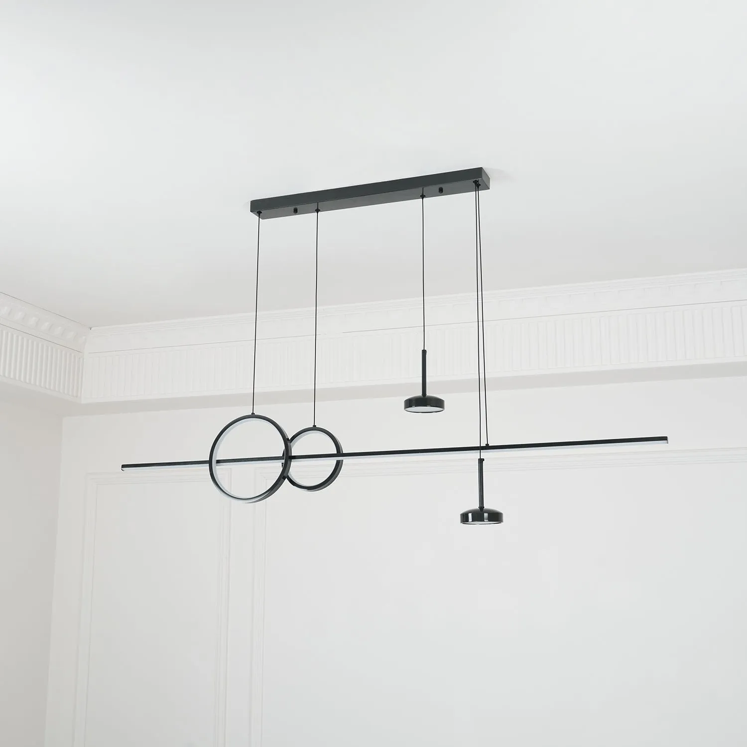 Modern Geometric Shape Chandelier