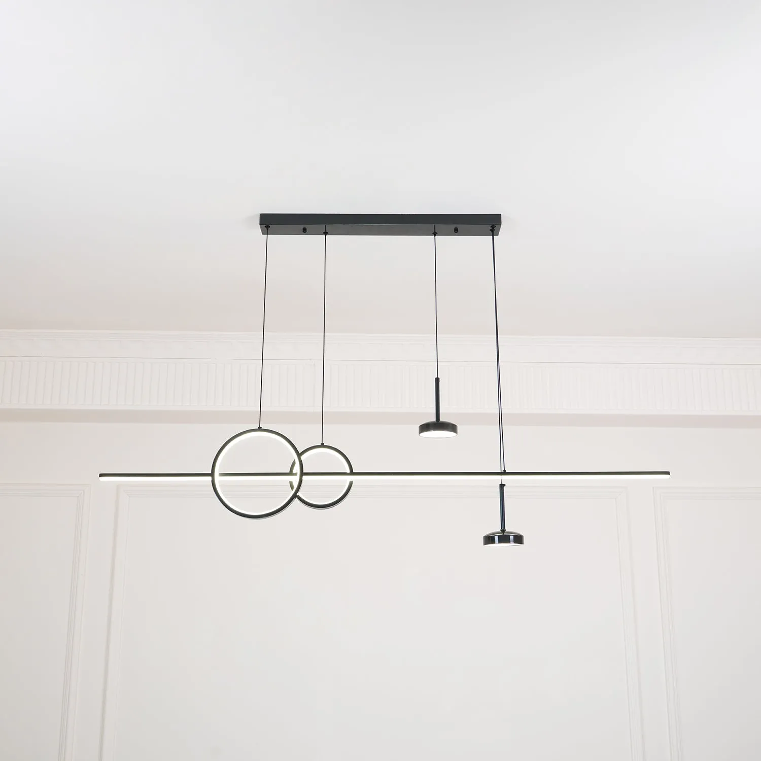 Modern Geometric Shape Chandelier