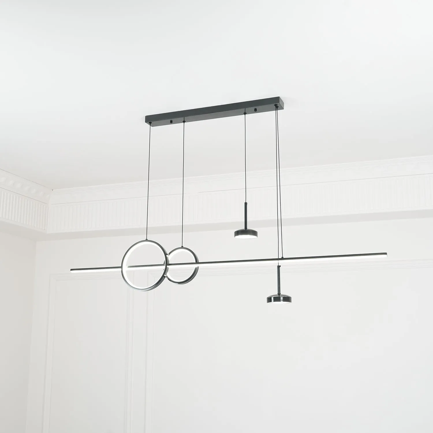 Modern Geometric Shape Chandelier