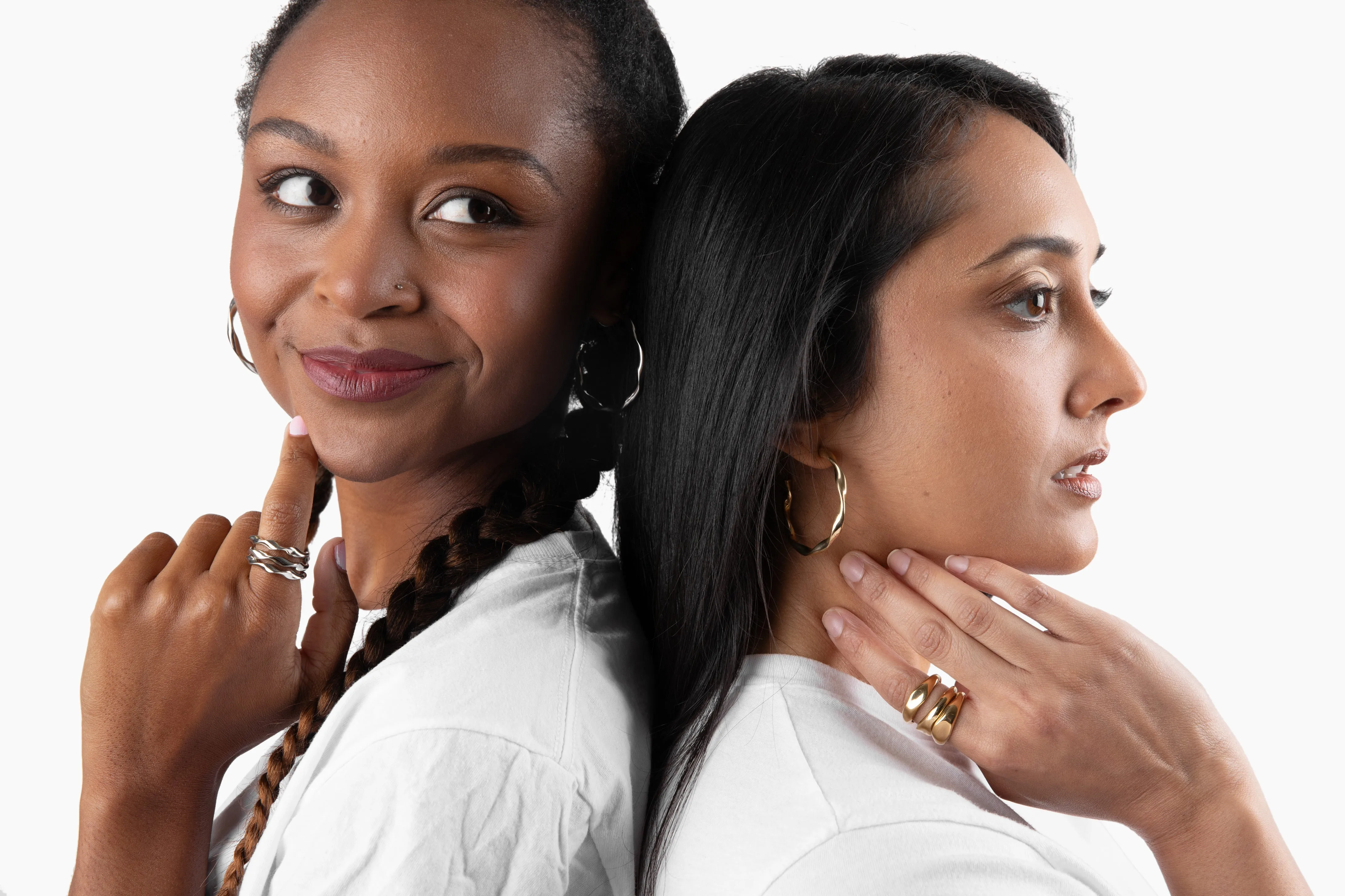 Moto Hoop Earrings