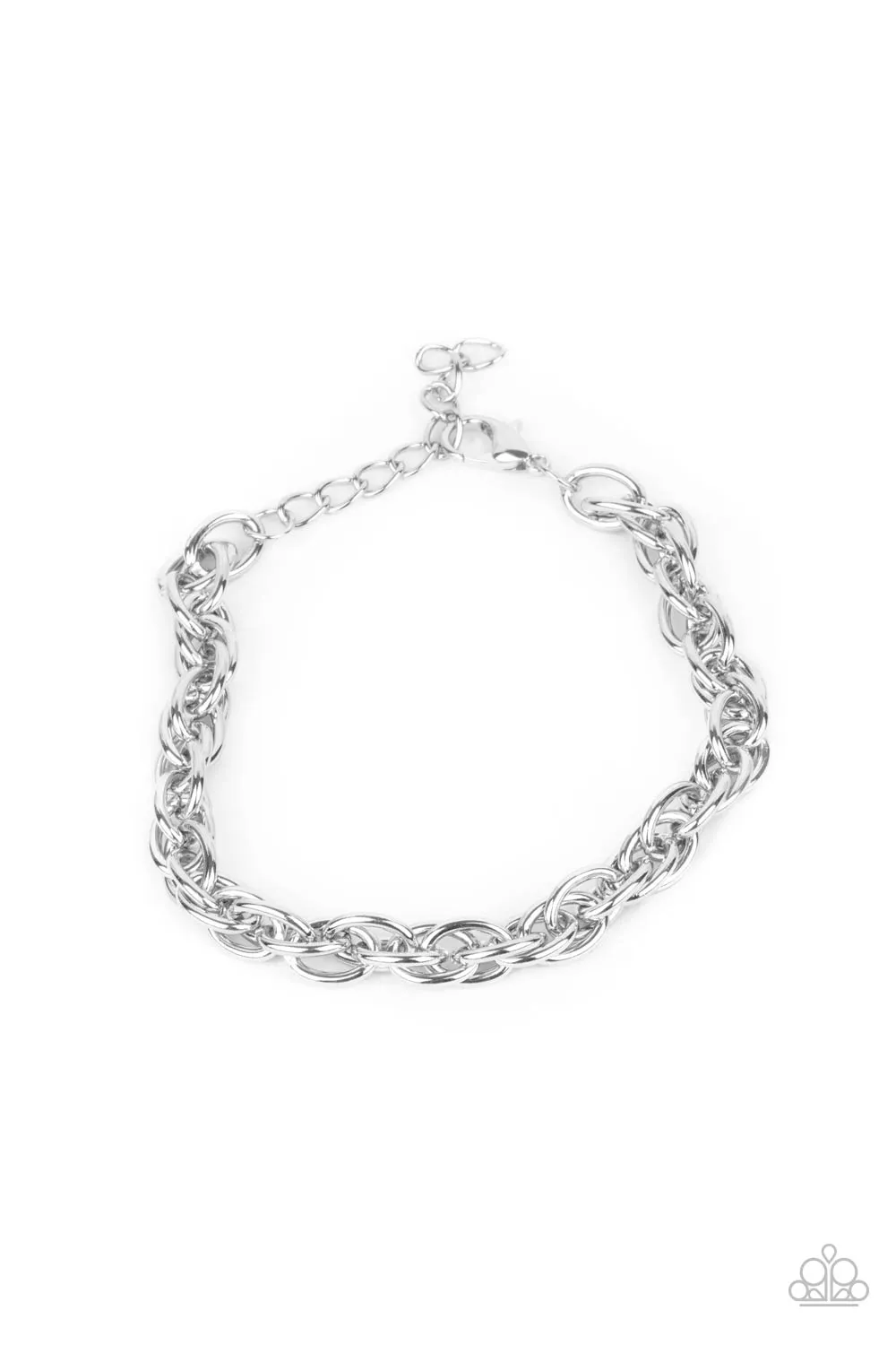 Paparazzi Bracelet ~ Executive Exclusive - Silver