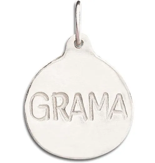 "Grama" Disk Charm