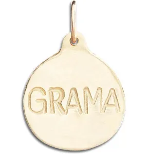 "Grama" Disk Charm