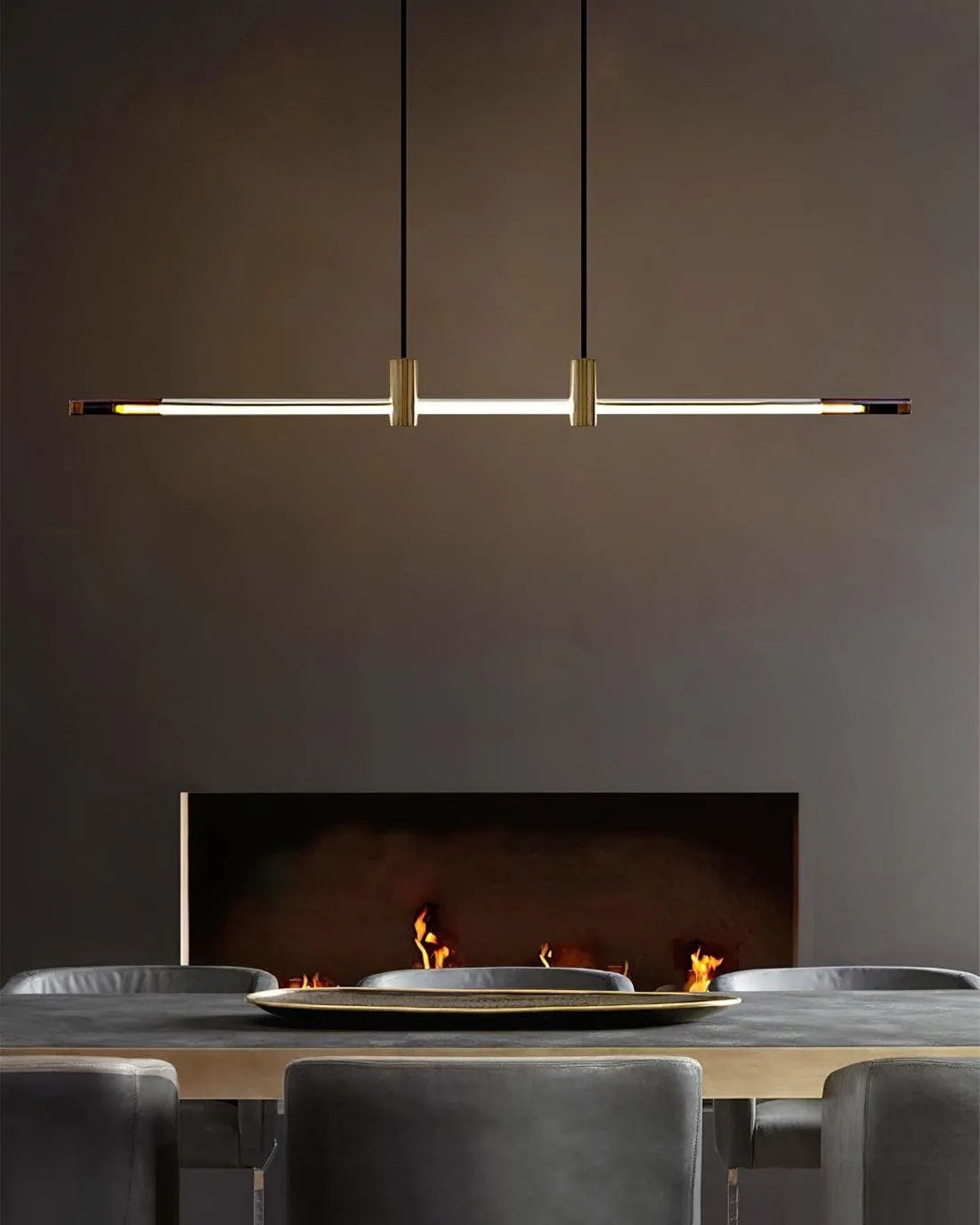 RA Linear Chandelier